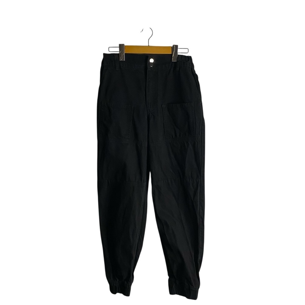 Hot Topic Women's Black High Waisted Casual Utility Cargo Pants